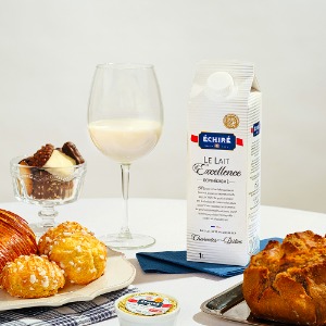 에쉬레 우유 1L x 2팩 표준화 멸균 프랑스 프리미엄 명품 밀크 수입 밀크 리터 담백한맛 고소한맛 무료배송